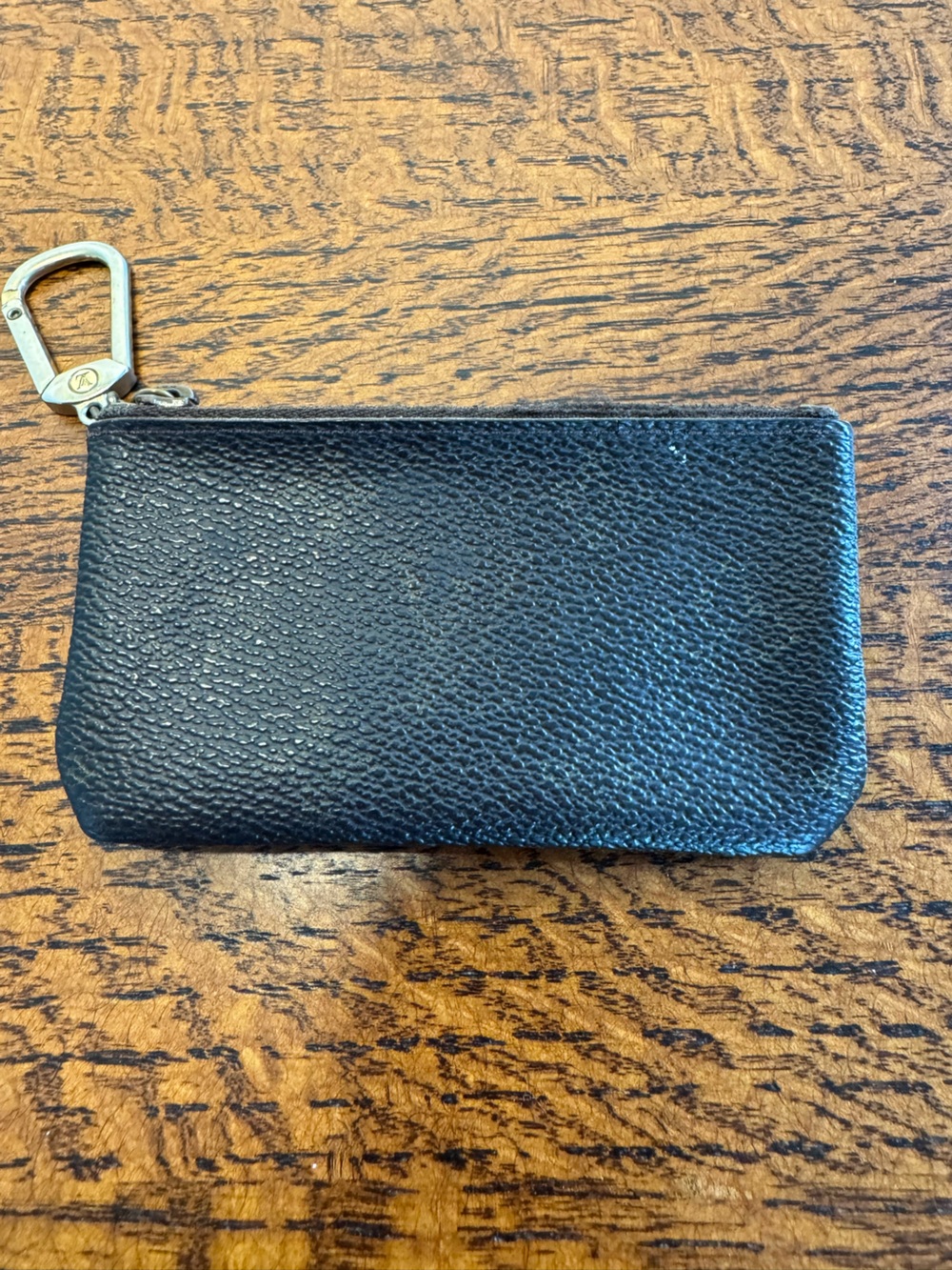 Louis Vuitton Vintage Coated Canvas Key Pouch Chain Wallet - Picture 2 of 6
